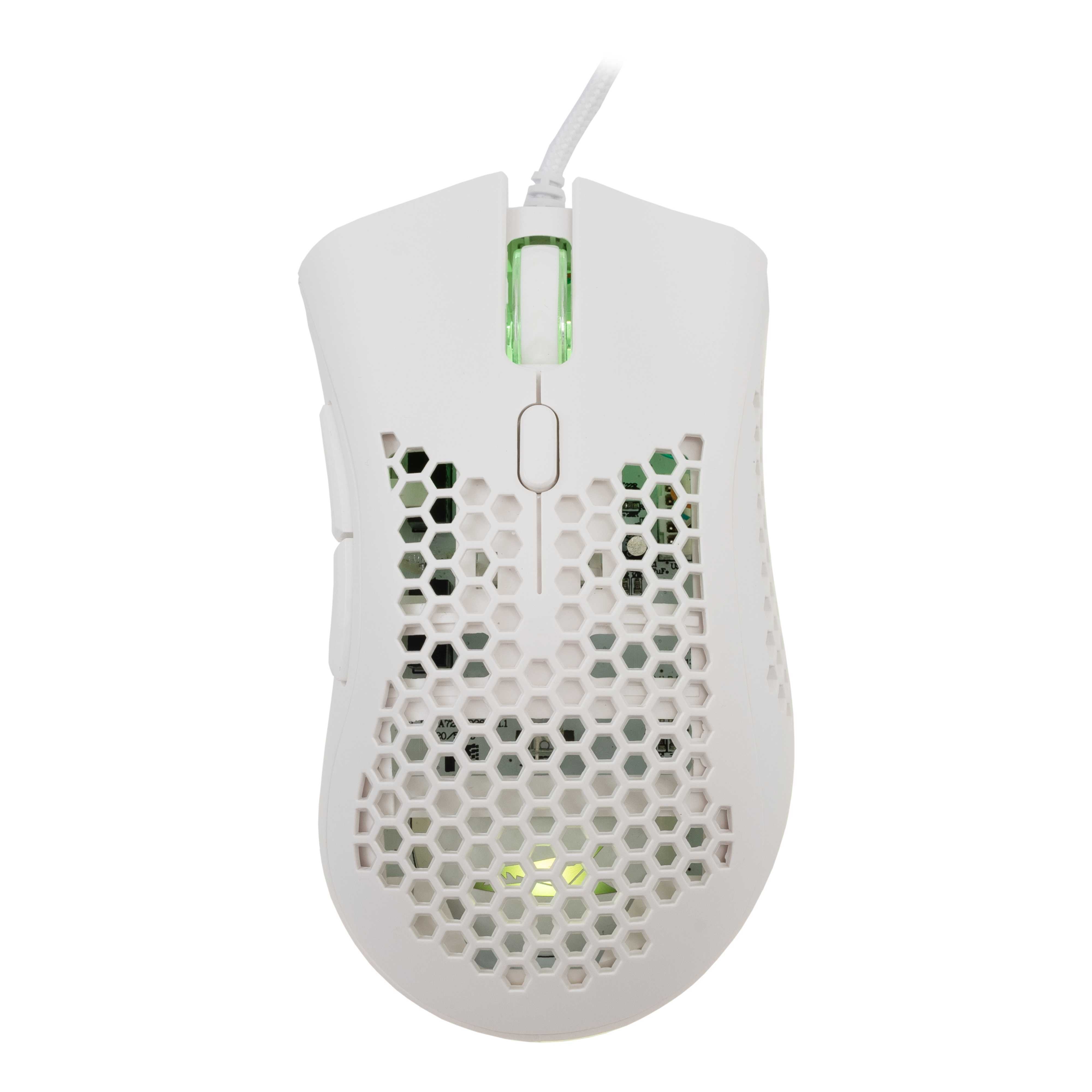 Baracuda BGM-032 Coral Bijeli Gaming Miš 12.800 DPI RGB