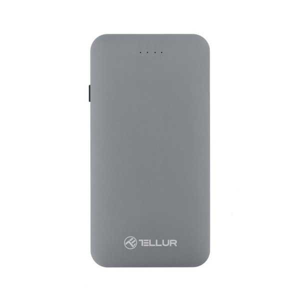 TELLUR Power Bank QC 3.0 5000mAh 3u1 Kabel Brzo Punjenje Sivi