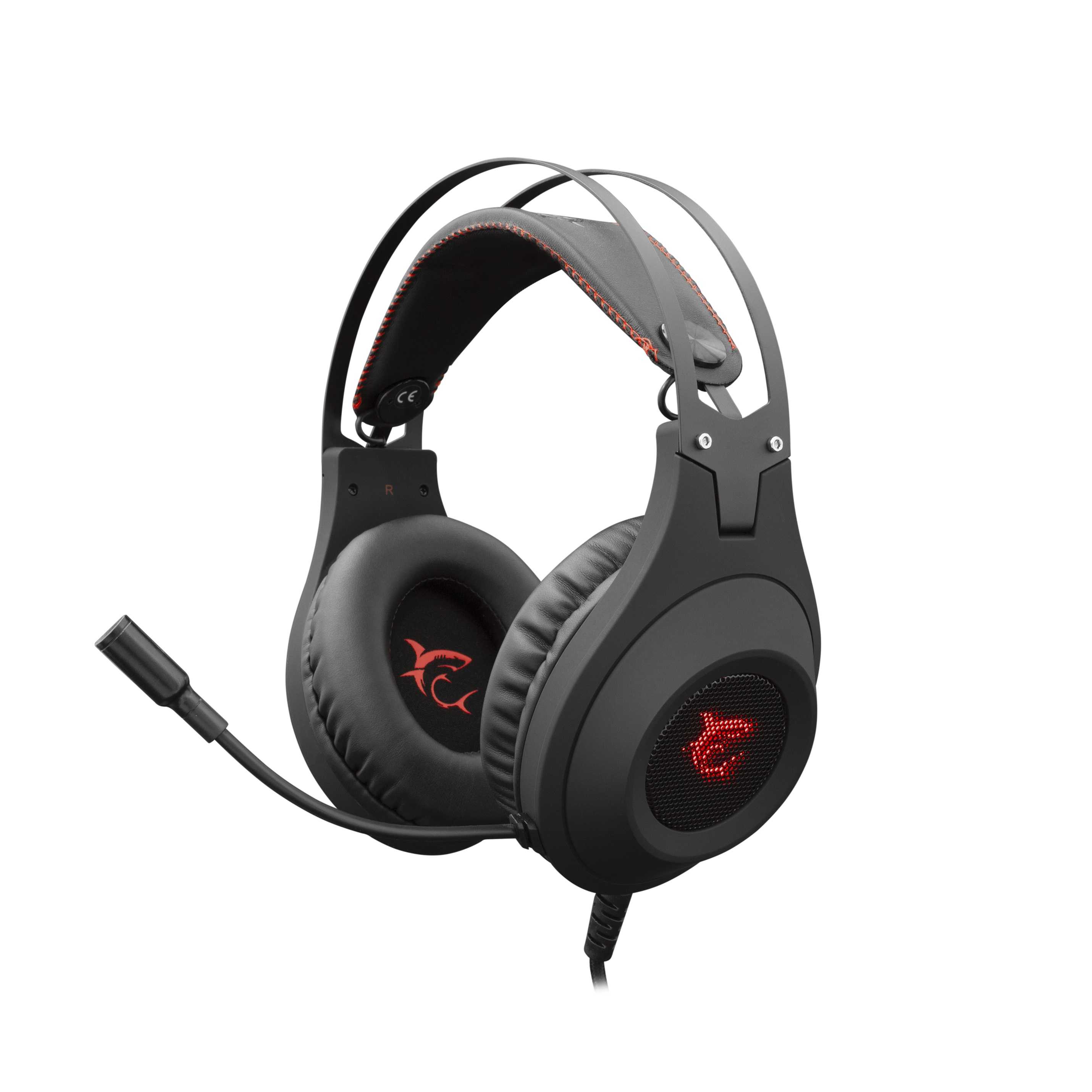 White Shark GH-2041 Wildcat Gaming Slušalice Crne s LED Osvjetljenjem