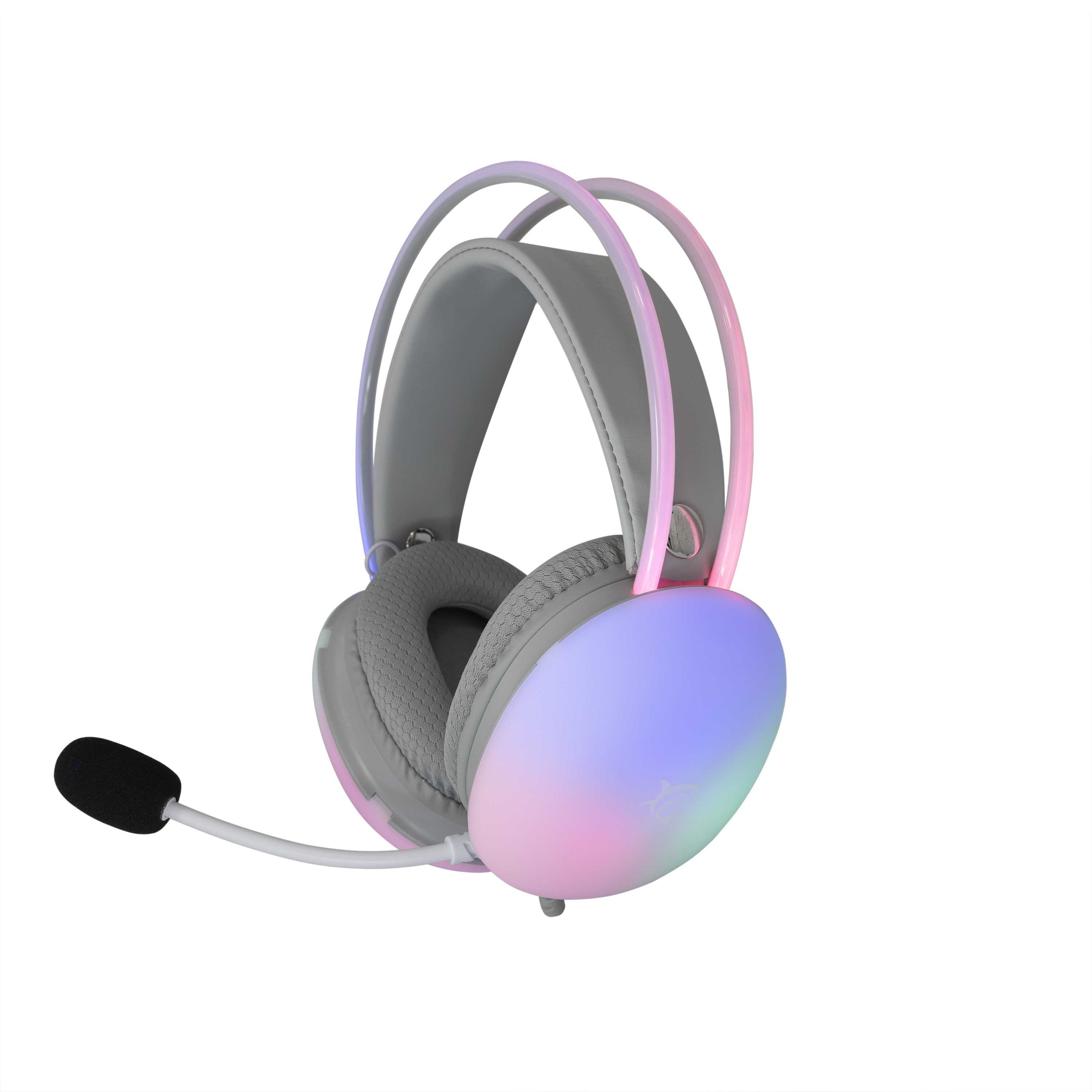 White Shark HEADSET GH-2342 FIREFLY Bijele RGB Gaming Slušalice