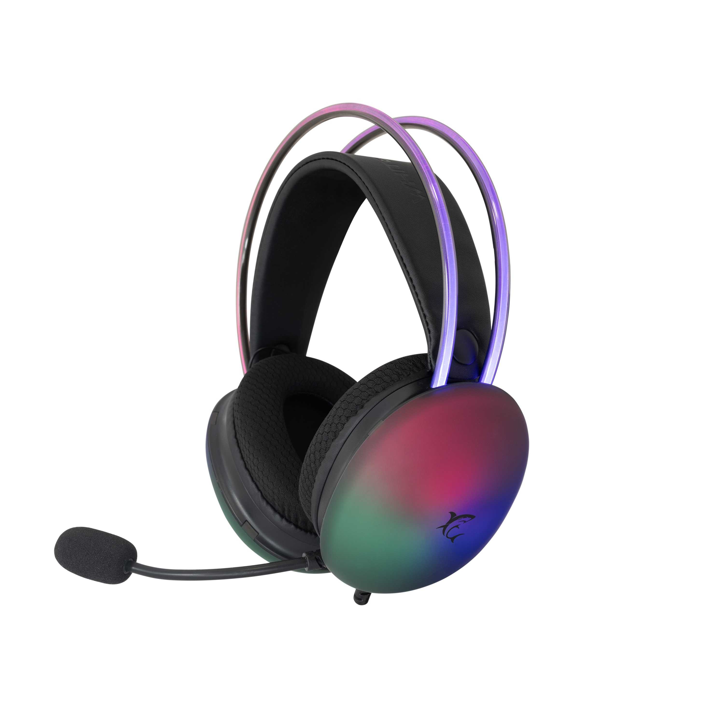 White Shark HEADSET GH-2342 FIREFLY Crne RGB Gaming Slušalice