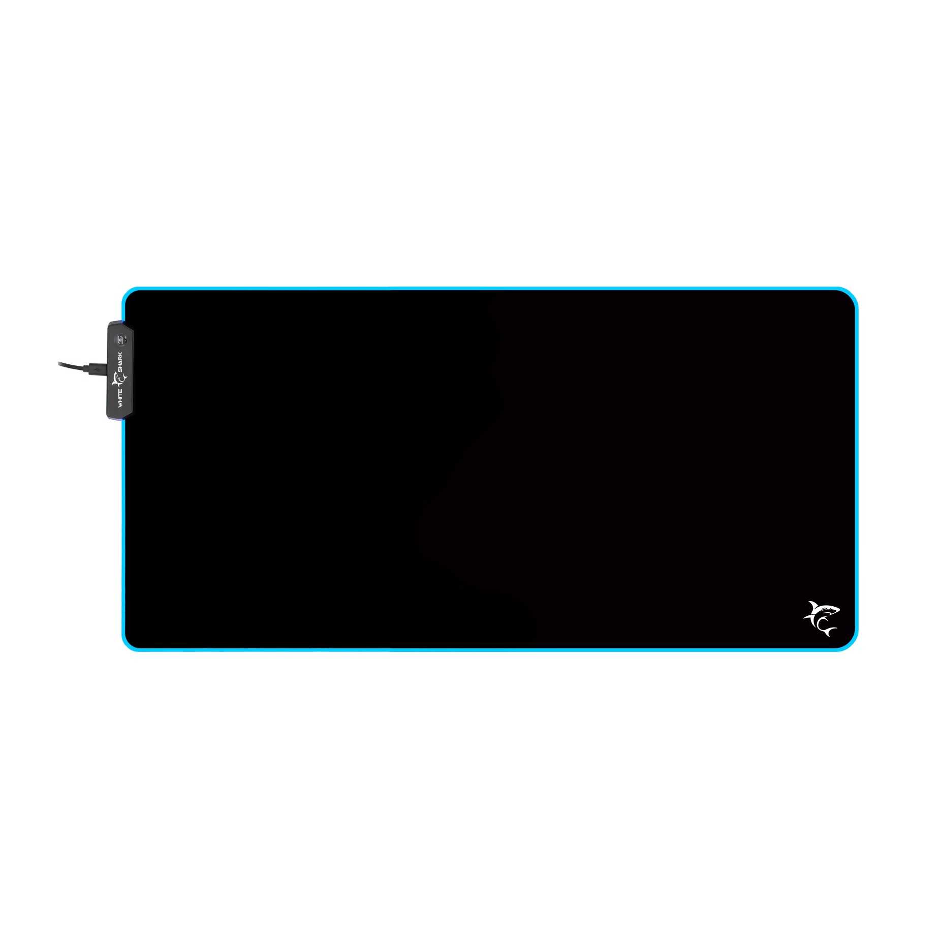 White Shark LED podloga za miš LUMINOUS XL 80x35 cm